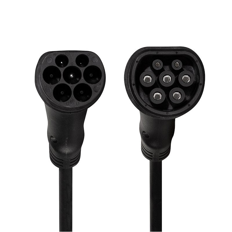 Cable Logilink E-Car Typ 2 11kw 20a 7,5m Black 3-Phasig