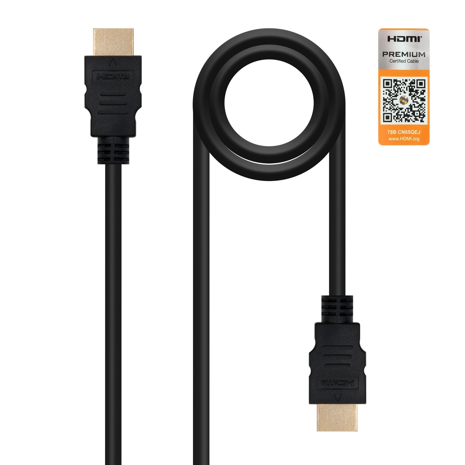 Nanocable Cable Hdmi V2.0 Premiun Macho A Hdmi V2.0 Premiun Macho 3m - 4k@60hz 18gbps - Alta Velocidad - Negro