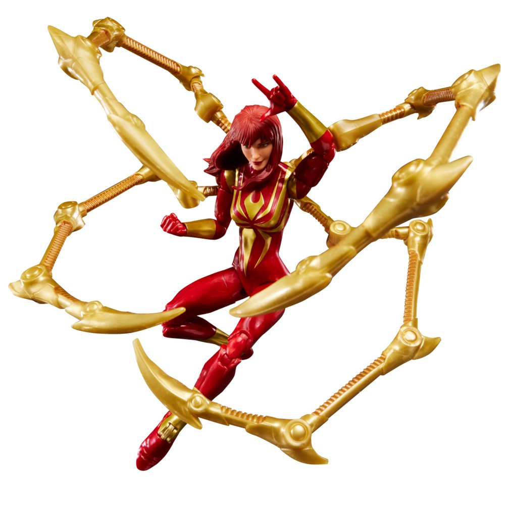 Figura Mary Jane Watson Iron Spider Magic The Gathering Spider-Man Marvel 15cm