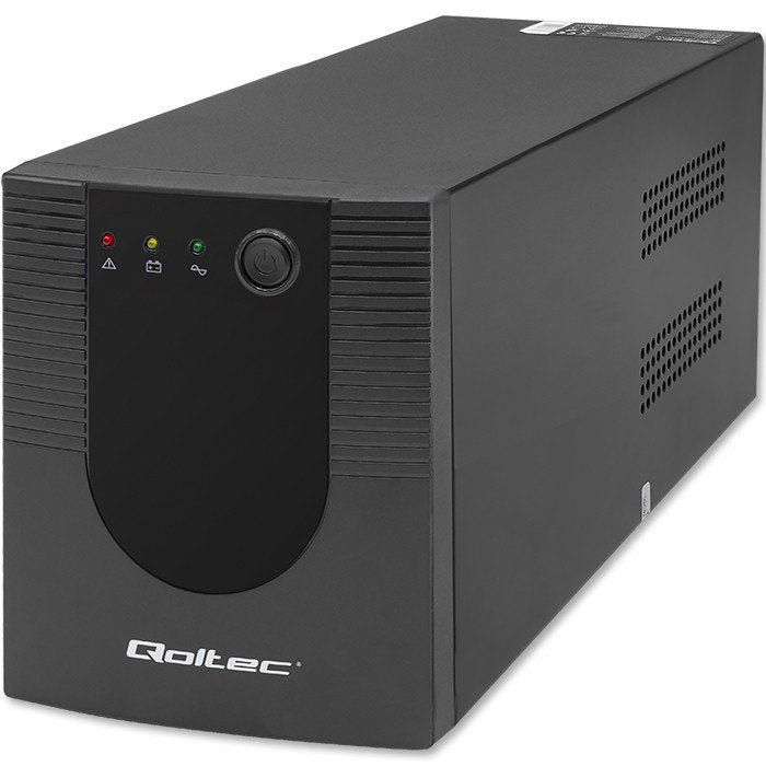 EAN 5901878537771 - Qoltec 53777 sistema de alimentación ininterrumpida (UPS) Línea interactiva 2 kVA 1200 W 4 salidas AC imagen 1