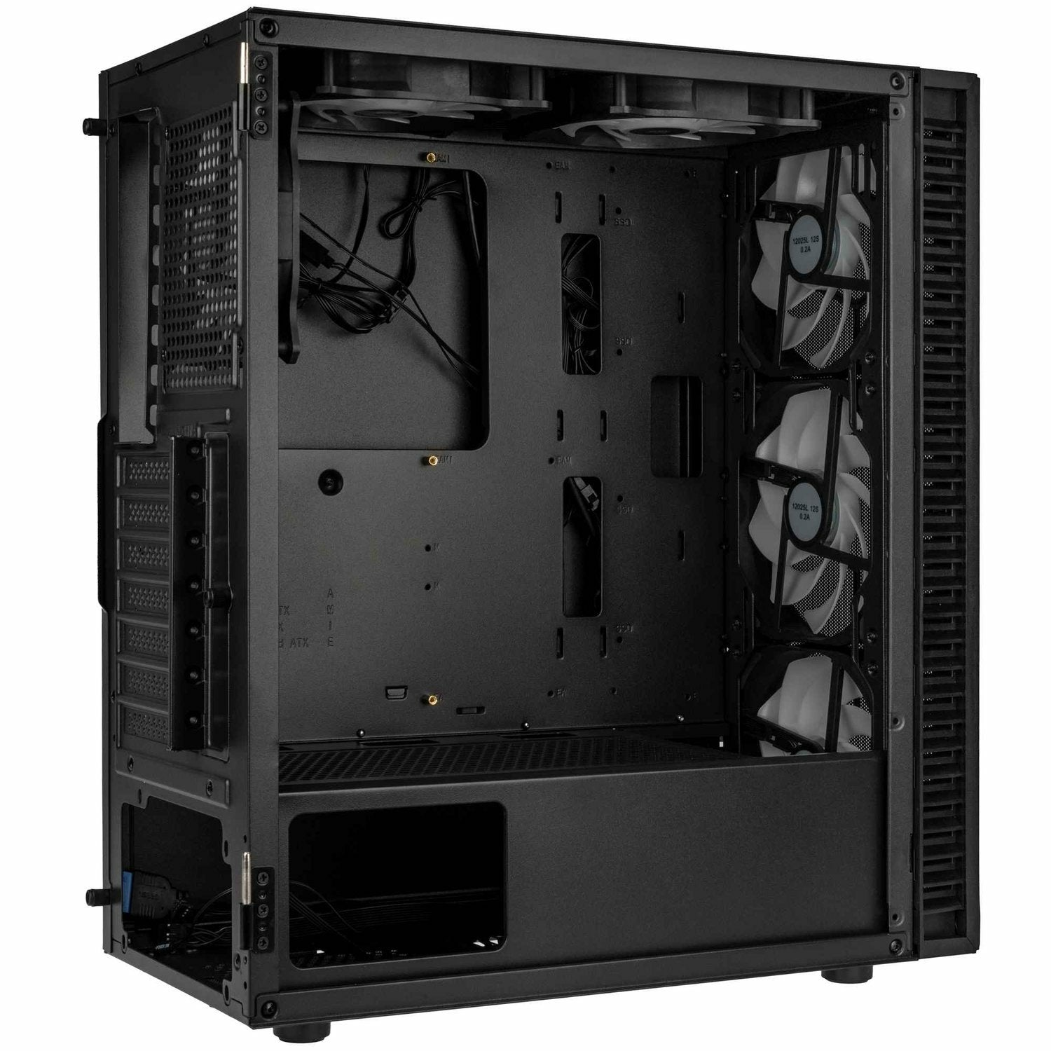Caja Pc Semitorre Atx Observatory Hf Mesh A-Rgb Negro Kolink Bahías Int: 2x3.5'' O 2.5''/ 2x3.5''O 2.5''/ 2 X 2.5/ 2xusb2.0, 1xusb3.0/ Audio In/Out
