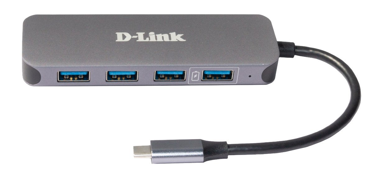 Usb-C Hub To 4 Usb 3.0 Ports Perp With 60w Usb-C Power Delivery