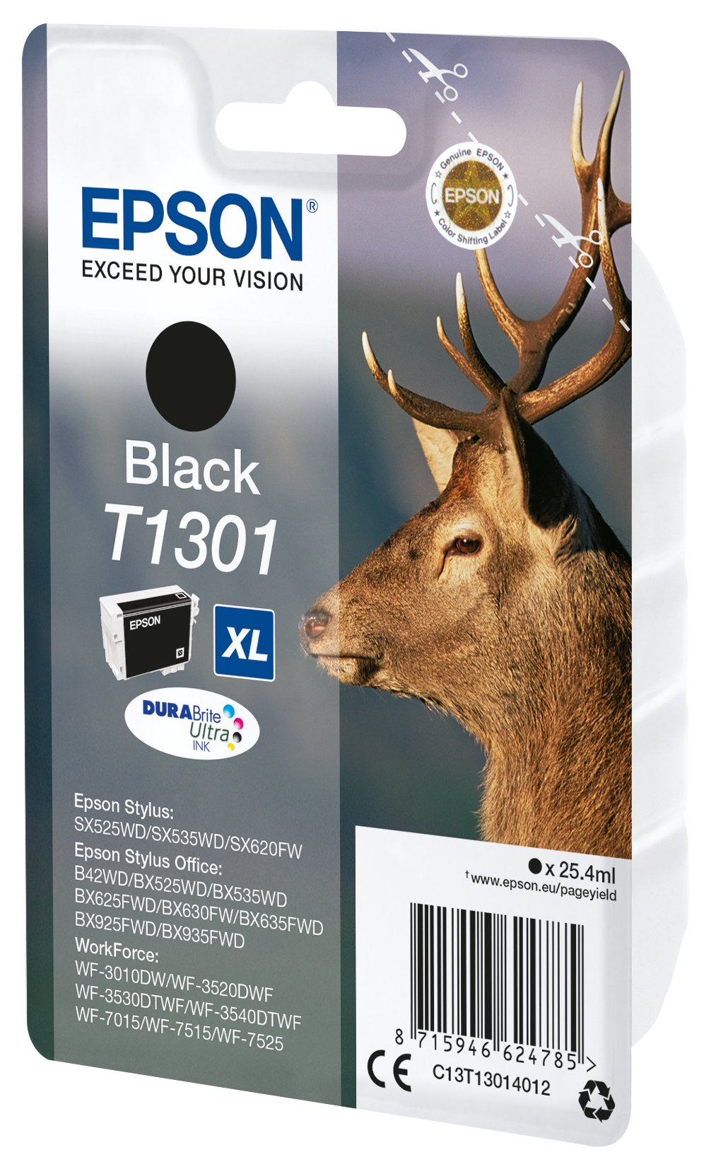 Epson Stag Cartucho T1301 Negro