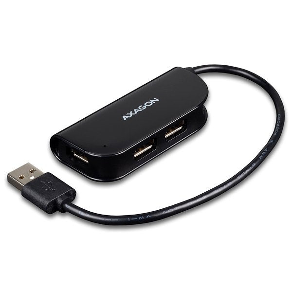 EAN 8595247902764 - Axagon HUE-X4B hub de interfaz USB 2.0 480 Mbit/s Negro imagen 1