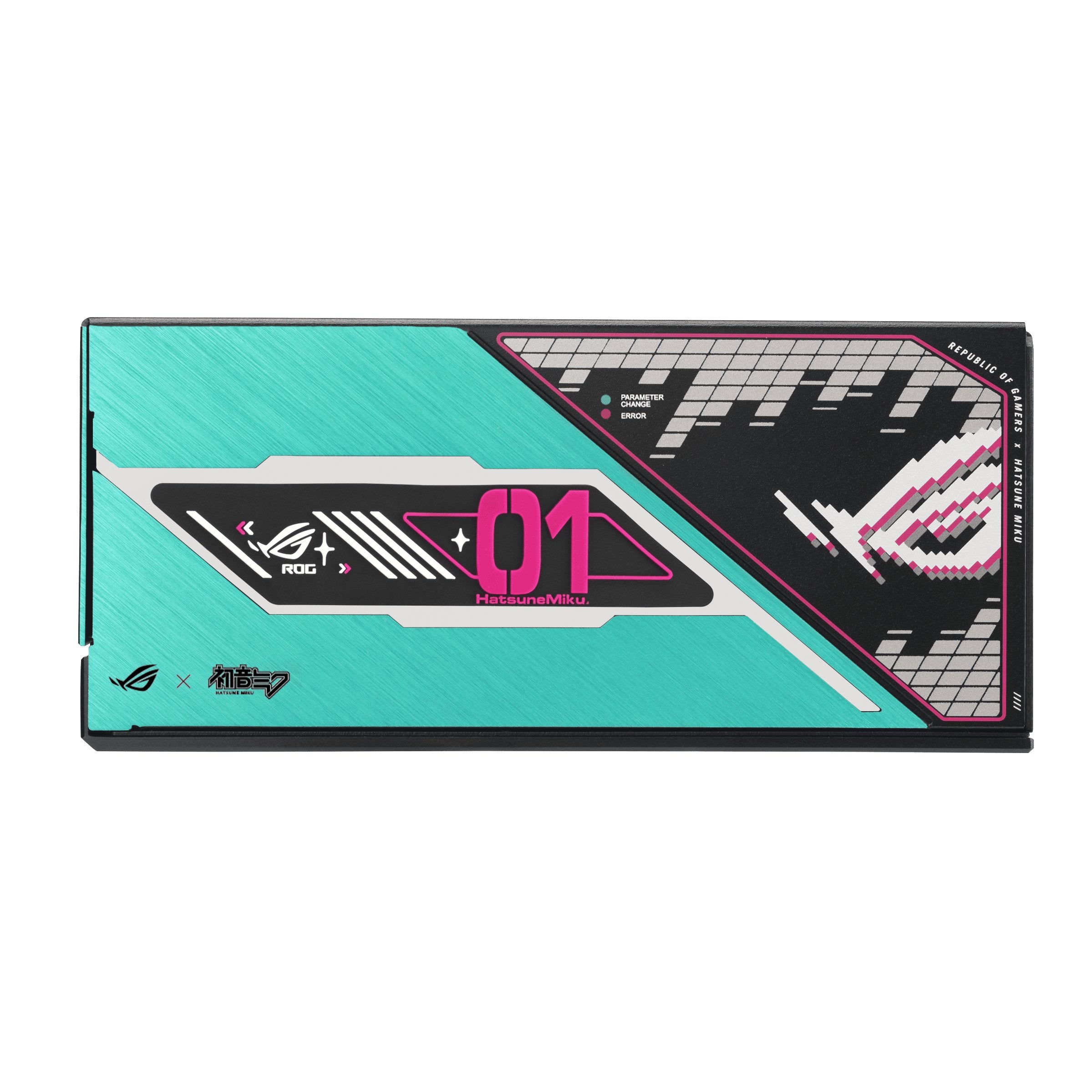 EAN 4711636125581 - ASUS ROG -THOR-1200P3-MIKU unidad de fuente de alimentación 1200 W 20+4 pin ATX ATX Multicolor imagen 2