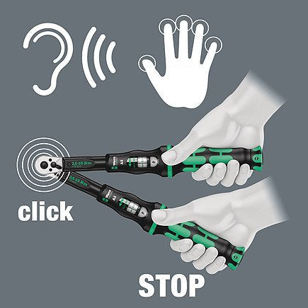 Wera Llave Dinamométrica Para Einsteckwerkzeuge Click-Torque X 3 05075653001