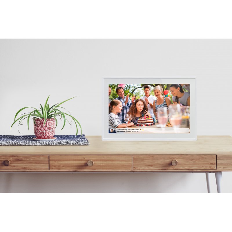 Braun Digiframe 1019 Wifi 25,7cm (10,1) White