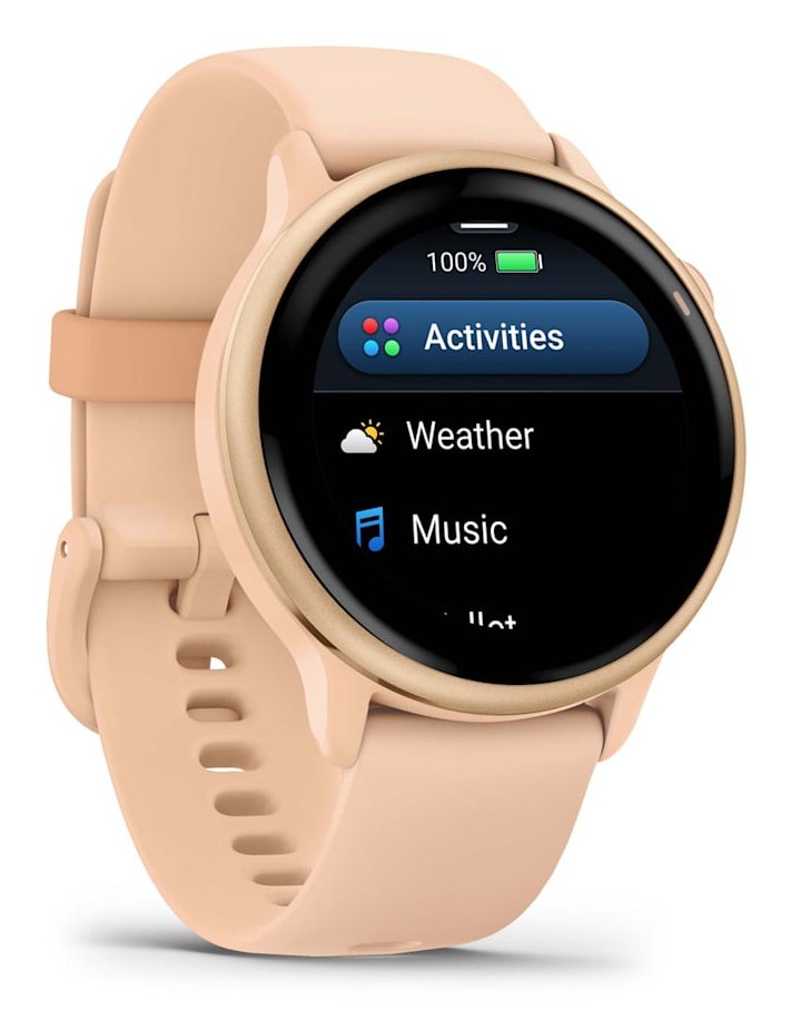 EAN 0753759342838 - Garmin vívoactive 6 3,05 cm (1.2") AMOLED 42 mm Digital 390 x 390 Pixeles Pantalla táctil Rosa Wifi GPS ( imagen 3