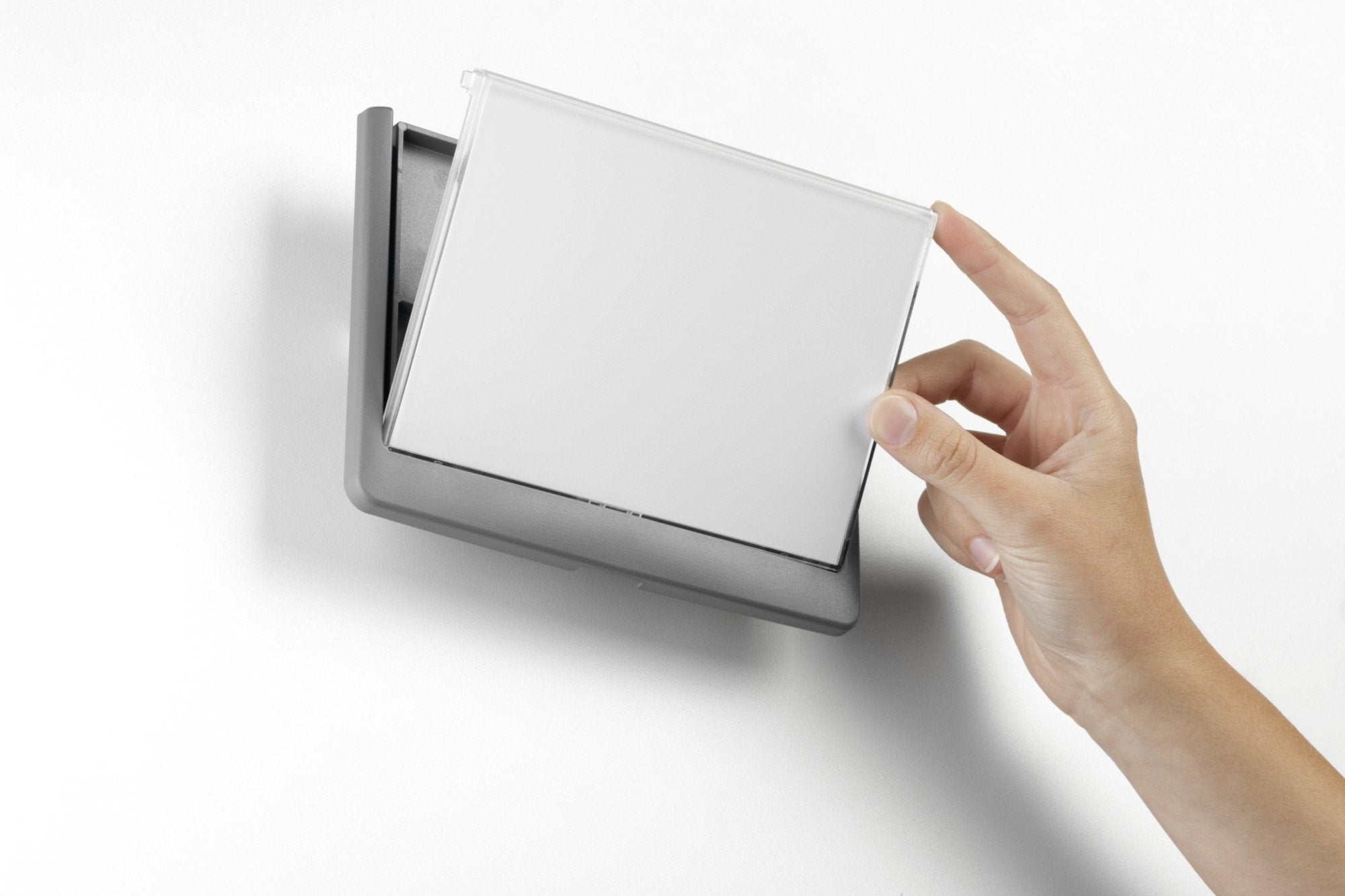 EAN 4005546405483 - Durable 486637 portacartel y stand de información Portacarteles A5 Plástico Grafito imagen 8