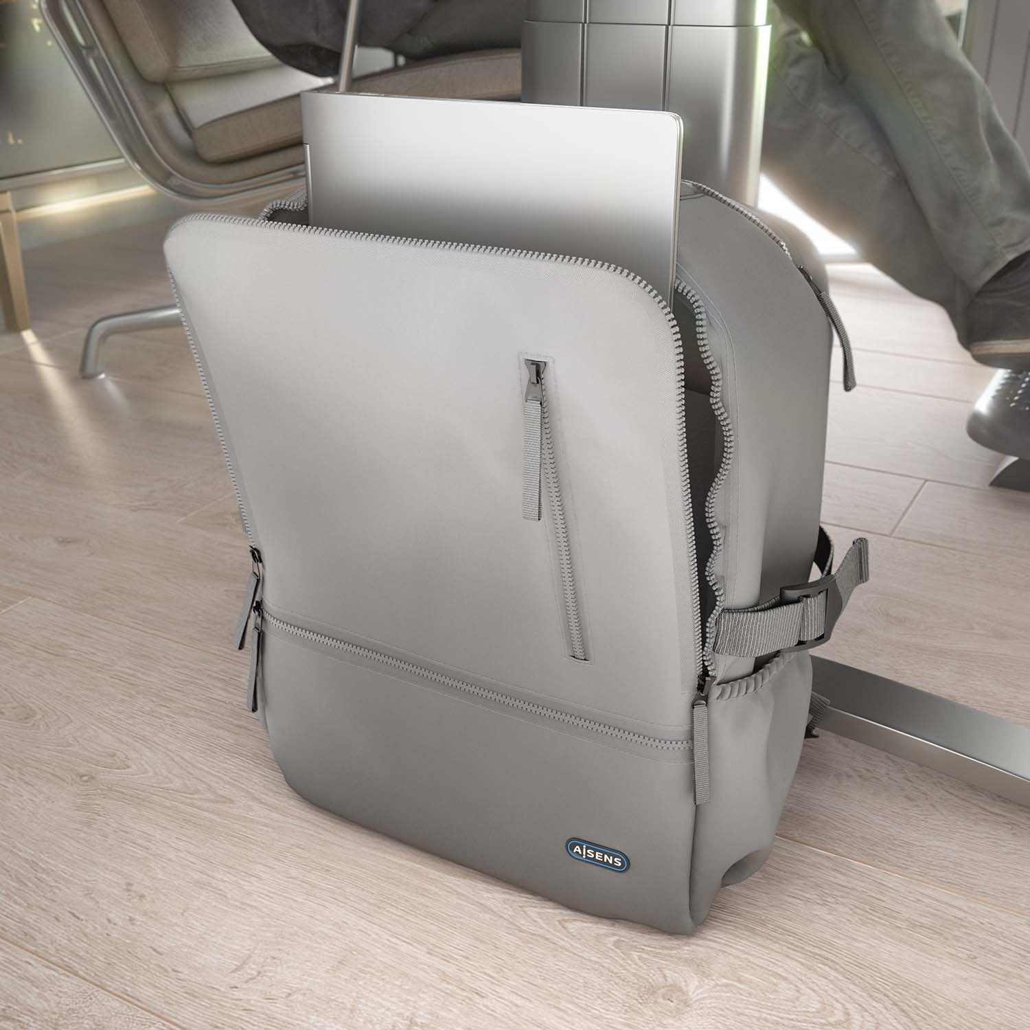 EAN 8435739902462 - AISENS ASBG-BP087-GR maletines para portátil 39,6 cm (15.6") imagen 5