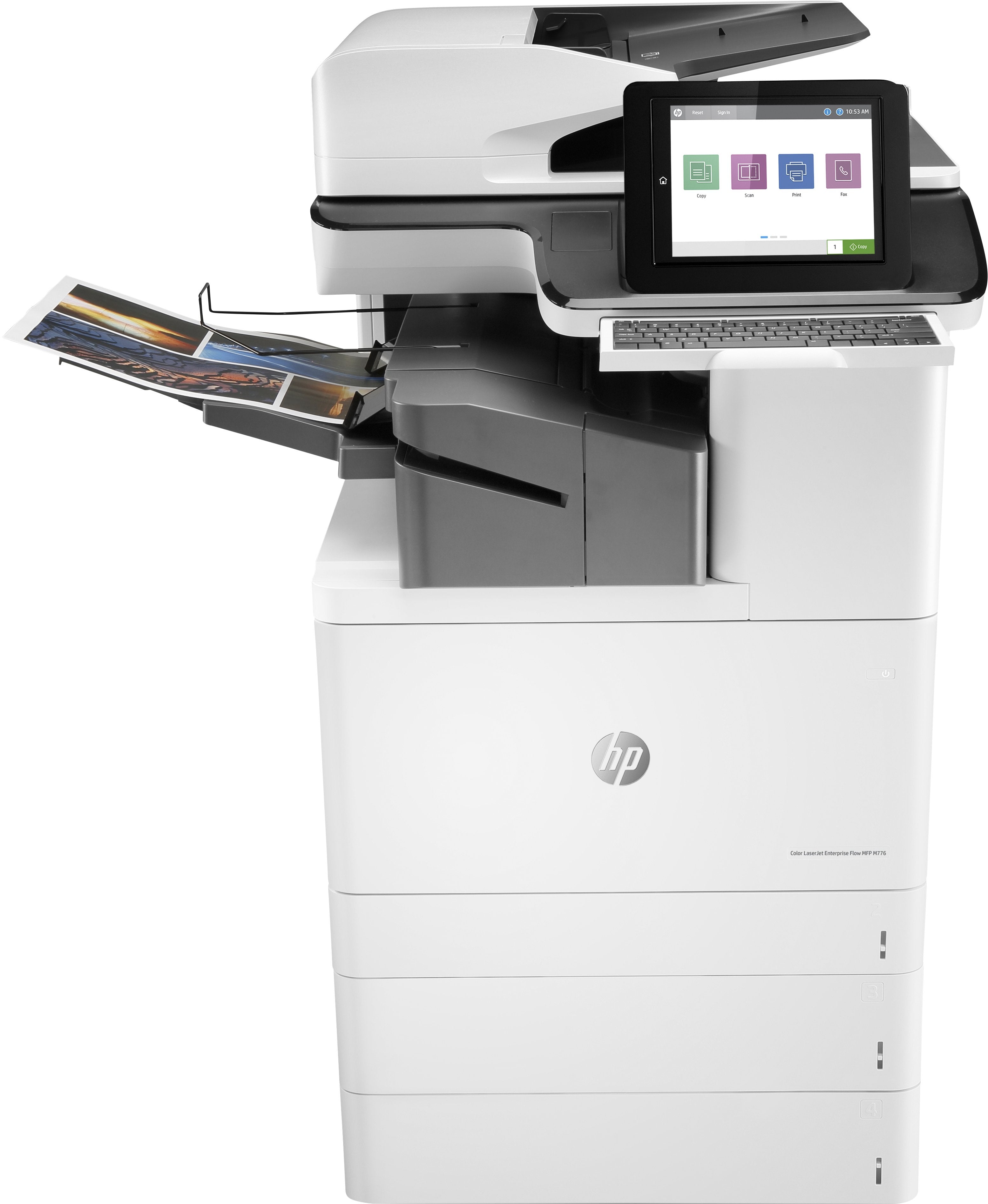 Hp Color Laserjet Enterprise Flow M776zs Laser 1200 X 1200 Dpi 45 Ppm A3 Wifi