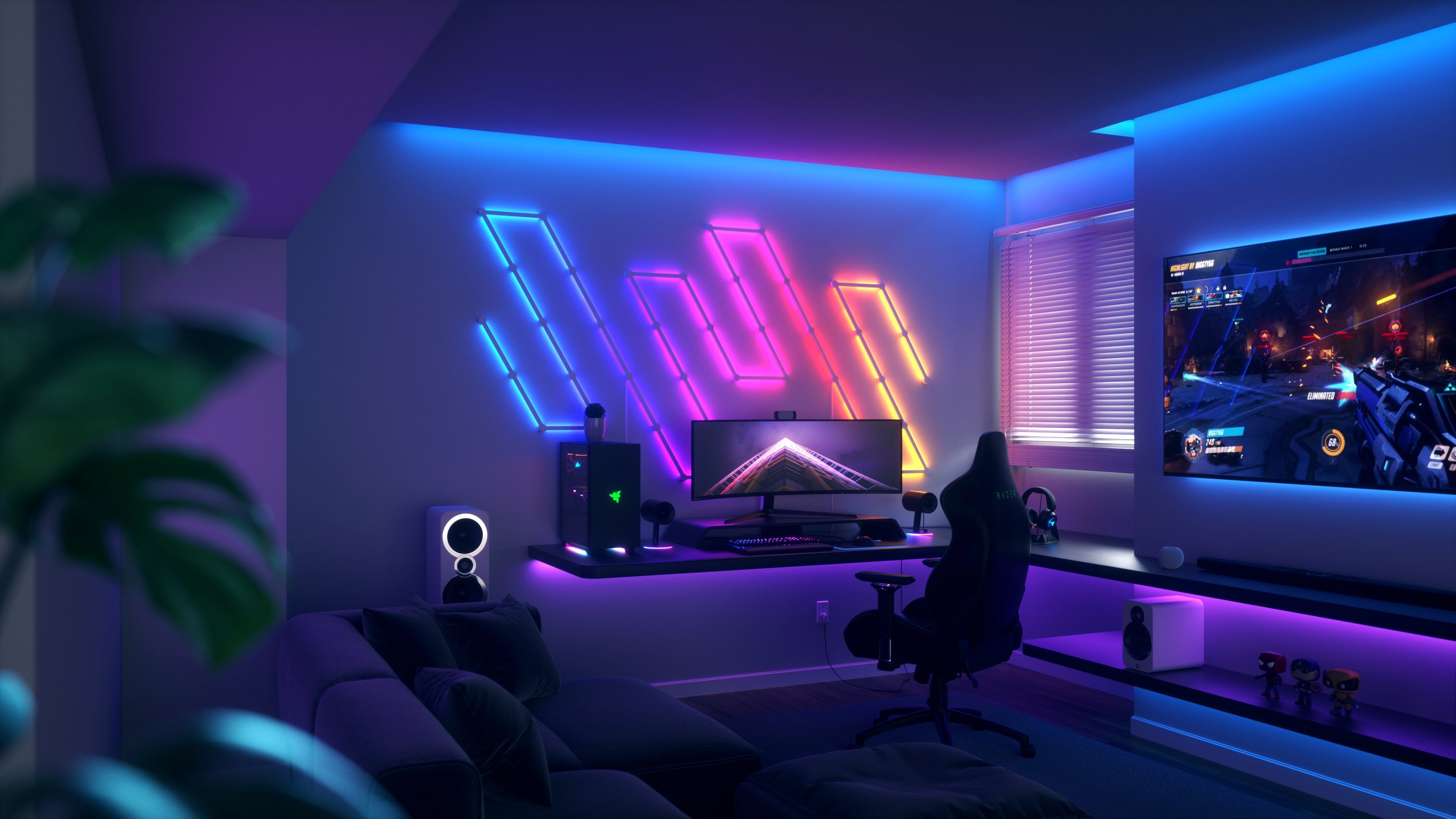 Nanoleaf Lines Starter Kit Panel Led Nanoleaf Lines Starter Kit 15pk