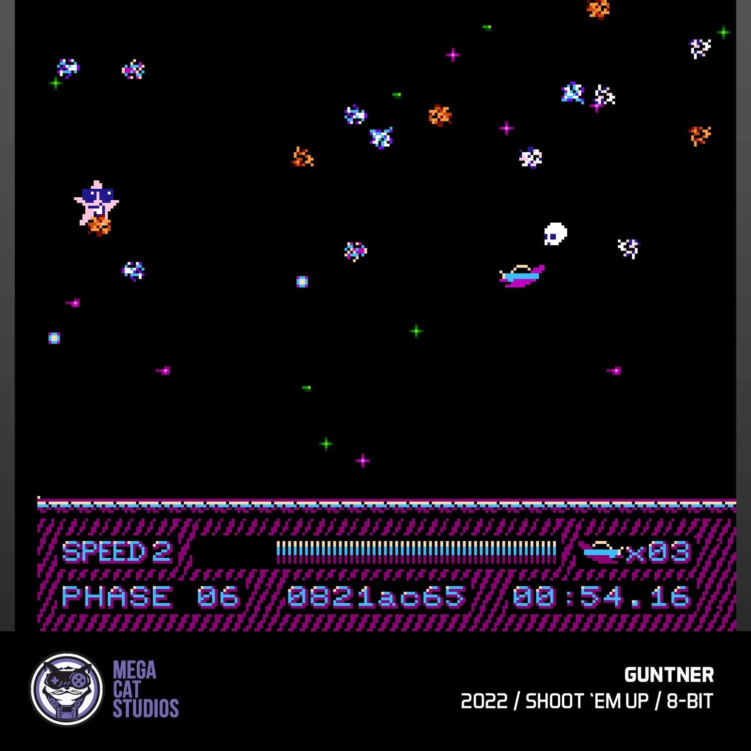 Juego Mega Cat Studios Colec.3 - Ret Evercade Retro Evercade
