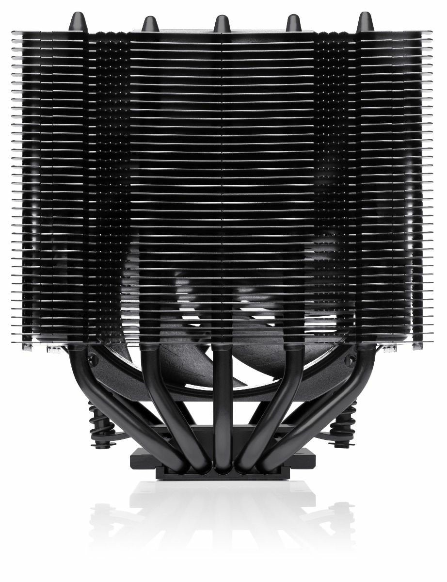 EAN 9010018000474 - Noctua NH-D12L Procesador Refrigerador de aire 12 cm Aluminio, Negro 1 pieza(s) imagen 2