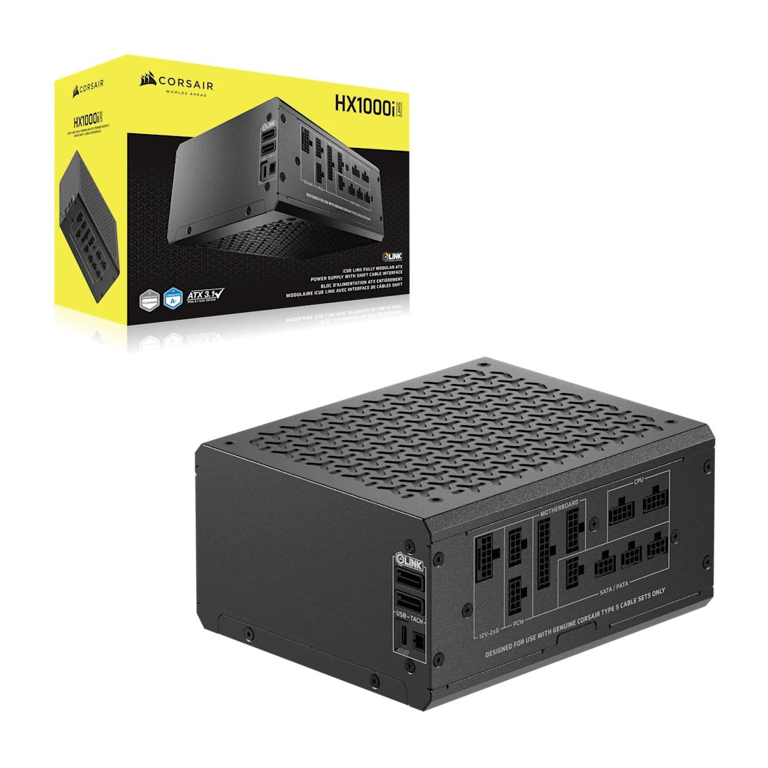 EAN 840006602392 - Corsair HX1000i unidad de fuente de alimentación 1000 W 24-pin ATX ATX Negro imagen 2