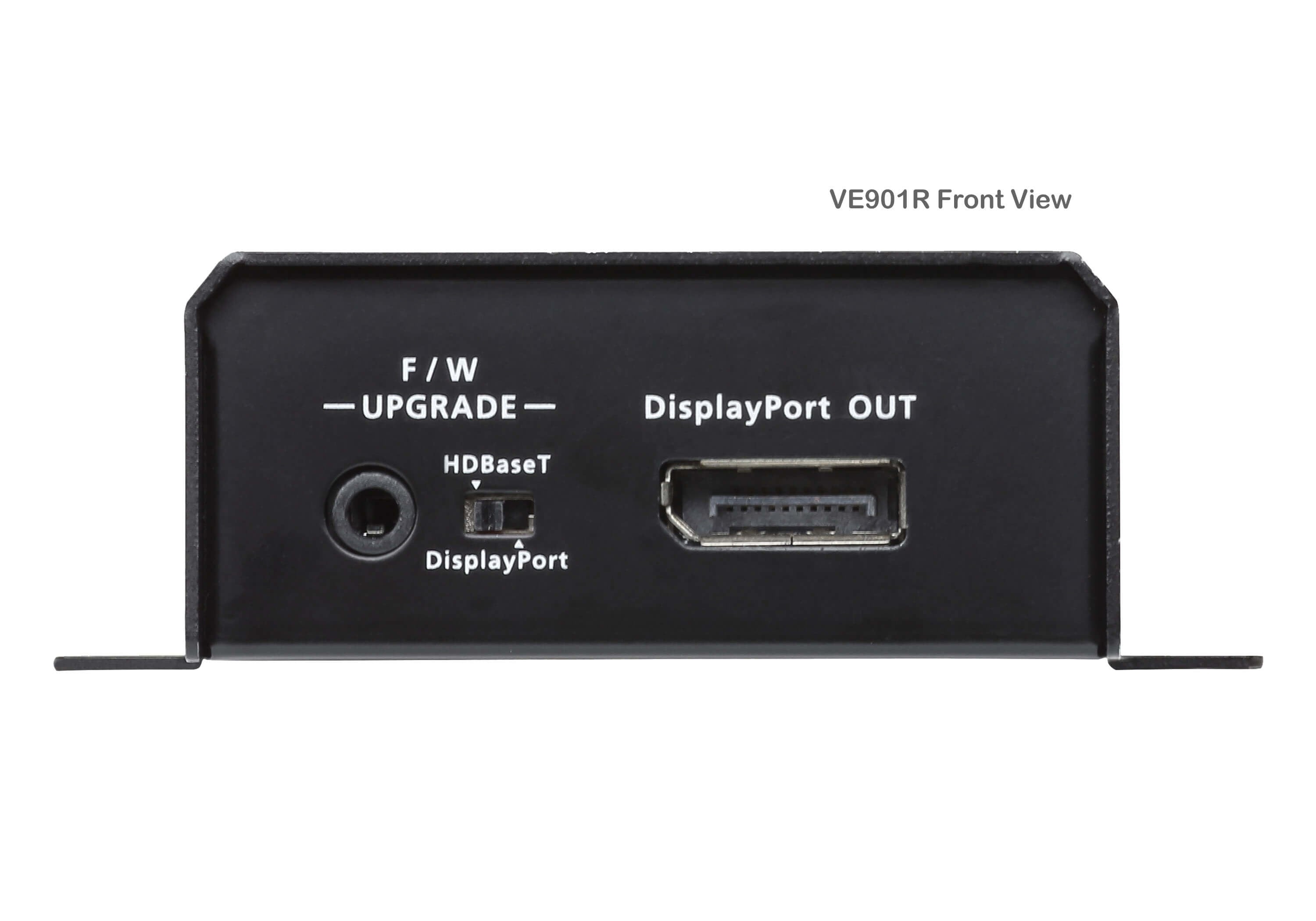 Extensor Aten Displayport Hdbaset-Lite, Ve901, Transmisor + Receptor, Hasta 70m, Con Fuente De Alimentación