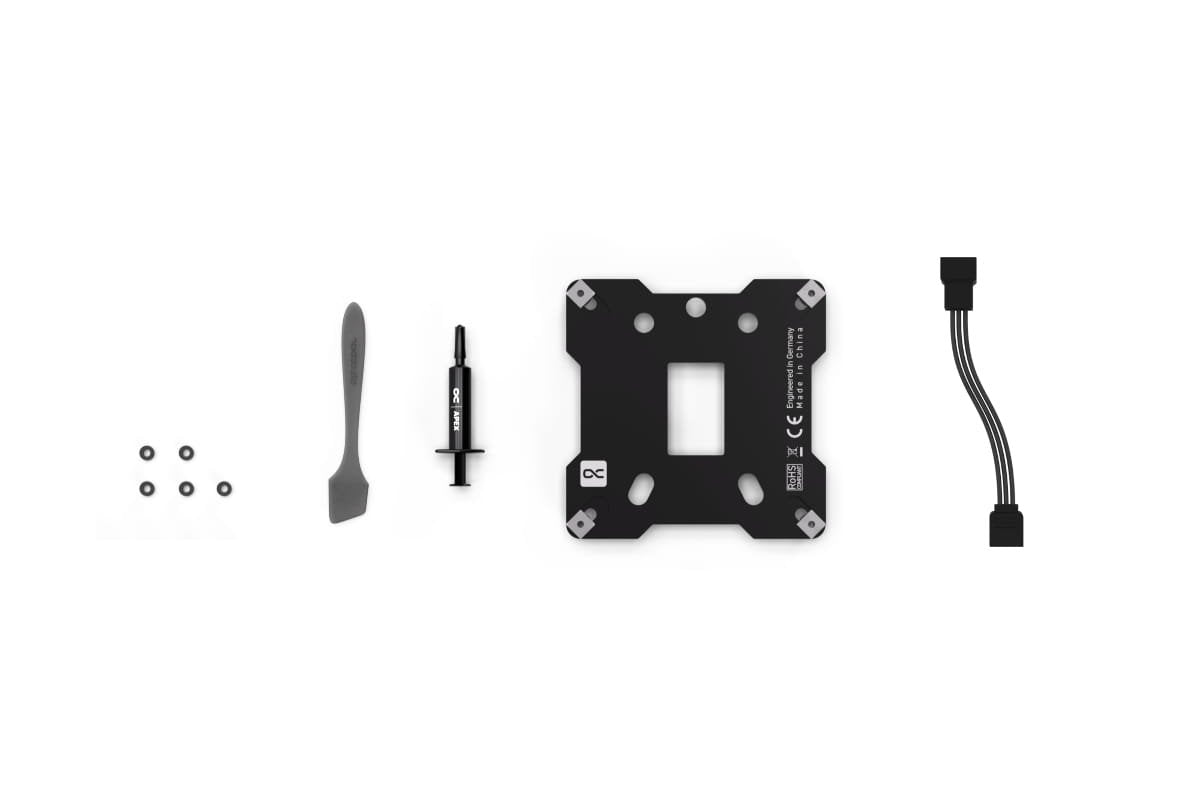 Disipador Alphacool De Cpu 13851 Negro/Plateado