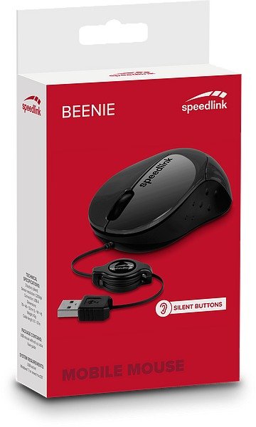 Speedlink Beenie Ratón Oficina Ambidextro Usb Tipo A 1200 Dpi