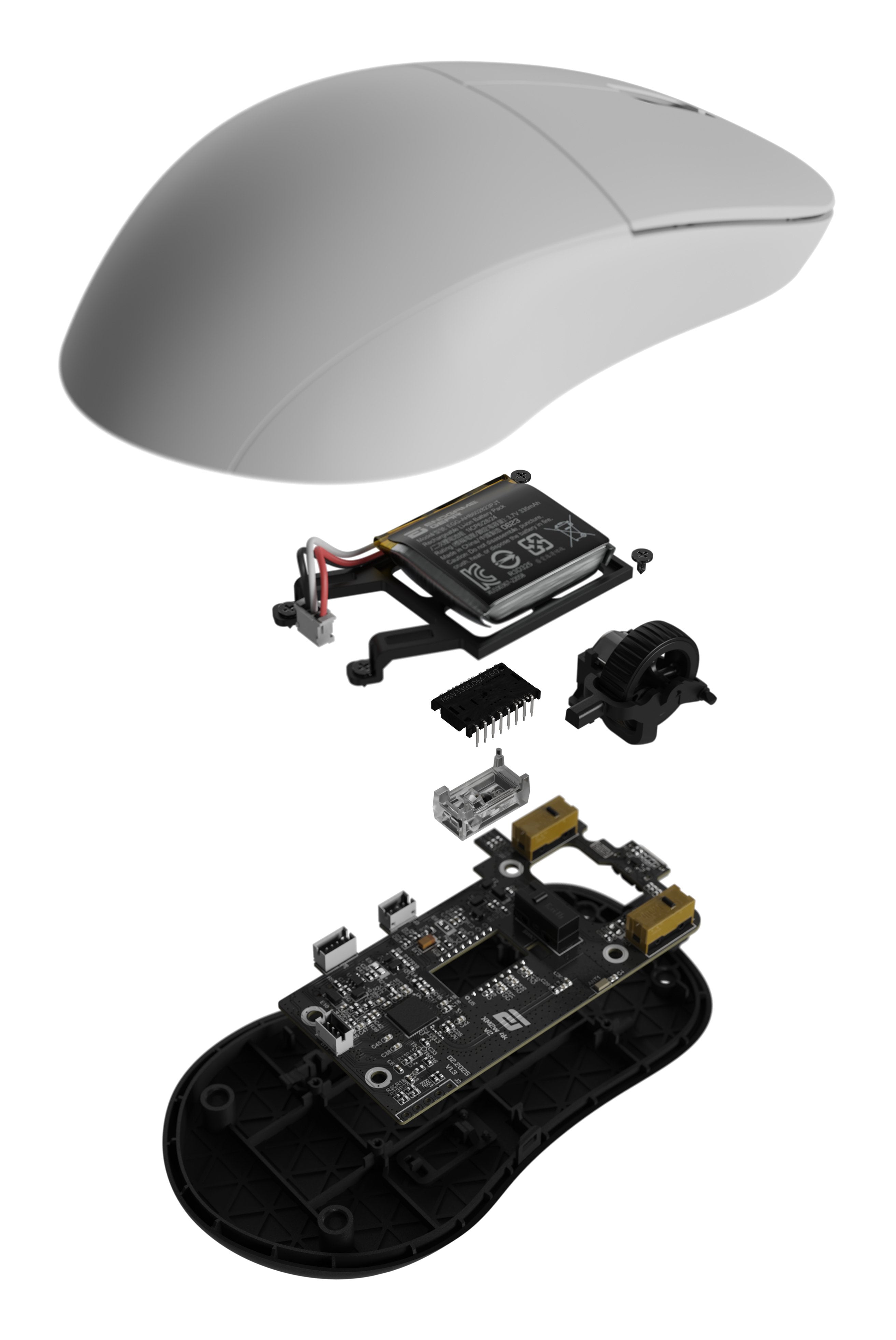 Endgame Gear Xm2w 4k V2 Gaming Mouse - Blanco