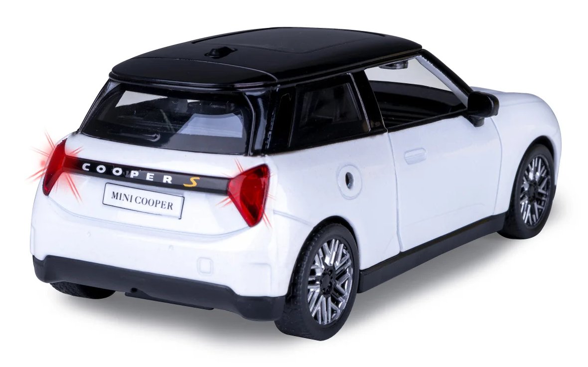 Jamara Bmw Mini Cooper 1:28 Blanco 3+