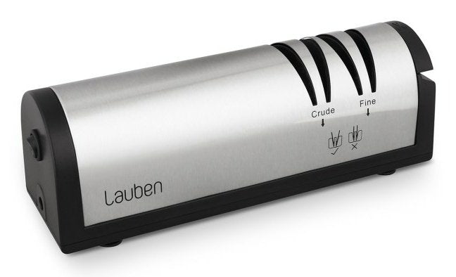 Lauben Lbksmks4700sa Afilador De Cuchillos Eléctrico Negro, Acero Inoxidable