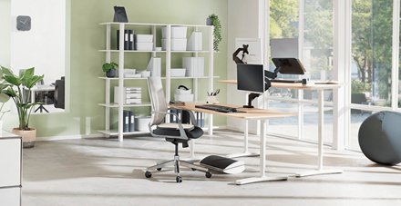 Foot Rest Ergo Wow Black