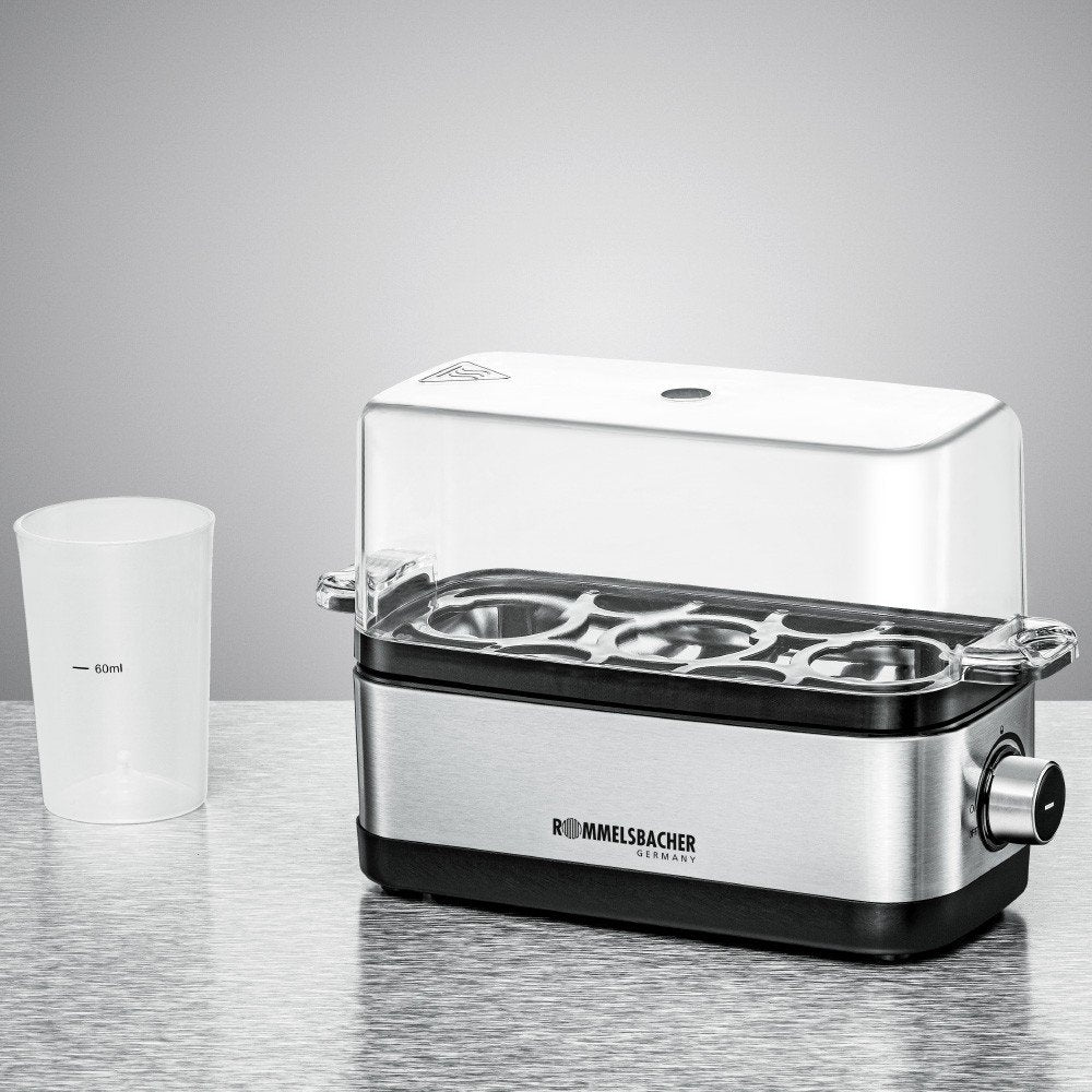 Cuece Huevos Rommelsbacher Er 300 Acero Inoxidable/Negro Er300