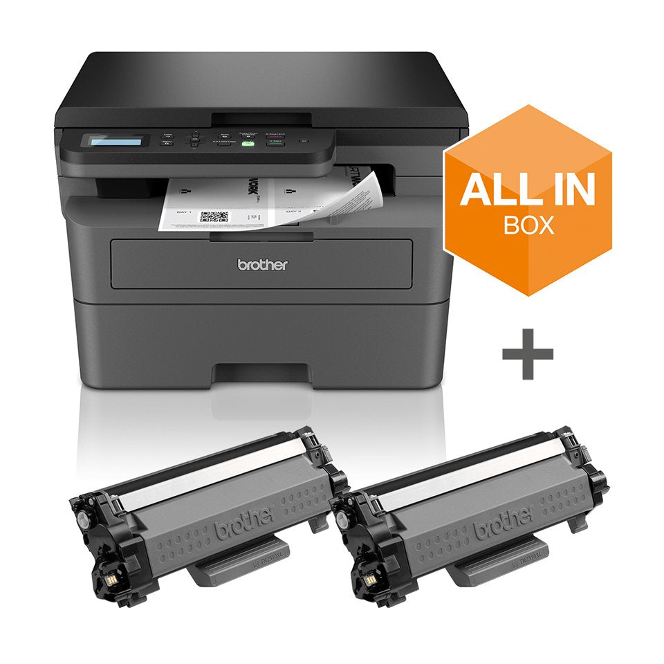Multifuncion Laser Brother Dcpl2627dwxl Monocromo Wifi Duplex