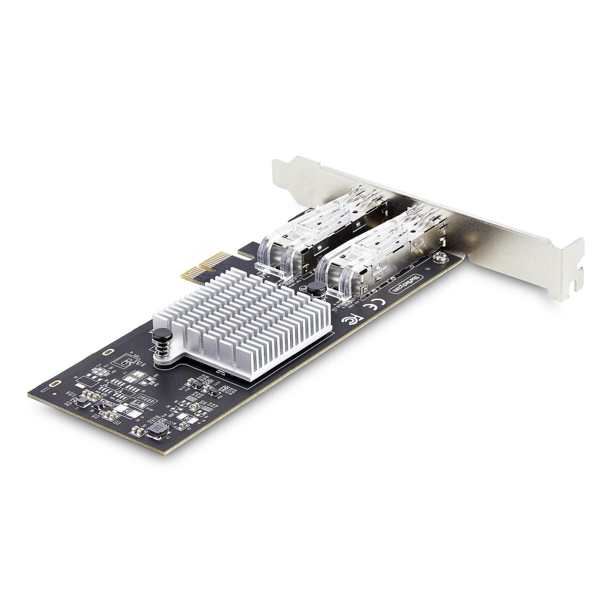Startech.Com Tarjeta Pcie 2.1x1 De Red De Fibra Óptica/Cobre Ethernet 1gb Sfp De 2 Puertos - Chipset Controlador Intel I350-Am2 - Cobre De 1000base/Fibra Óptica - Nic