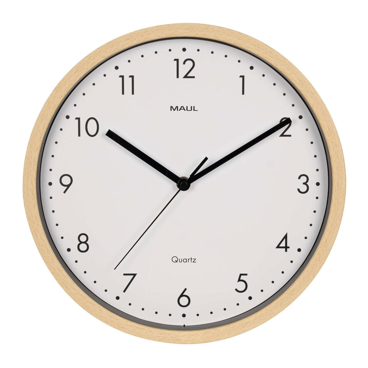 EAN 4002390096331 - MAUL MAULgrain Reloj de cuarzo Alrededor Madera, Negro, Blanco imagen 1