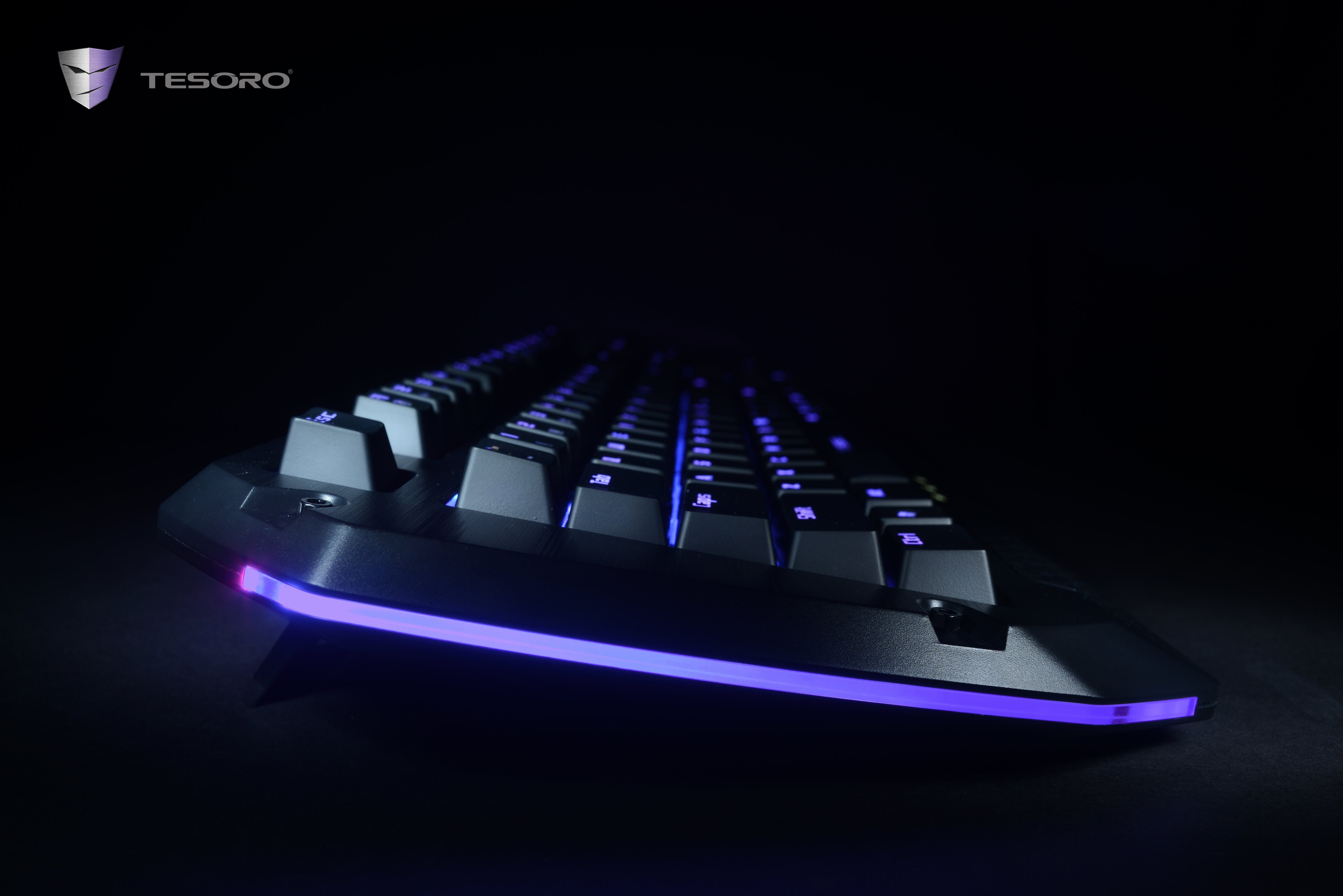 Tesoro Lobera Teclado Usb Azerty Negro