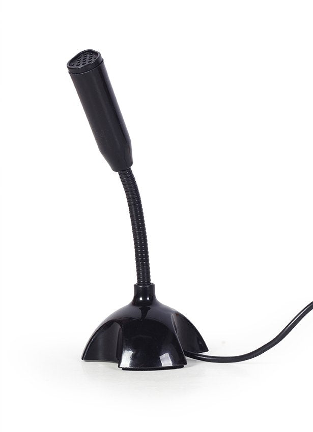 Micrófono De Escritorio Gembird Mic-Du-02, Usb, Negro
