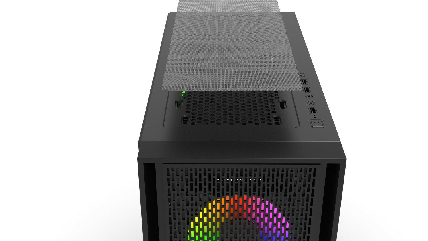 Caja Pc Inca Emg-17xb Midi Tower Negro