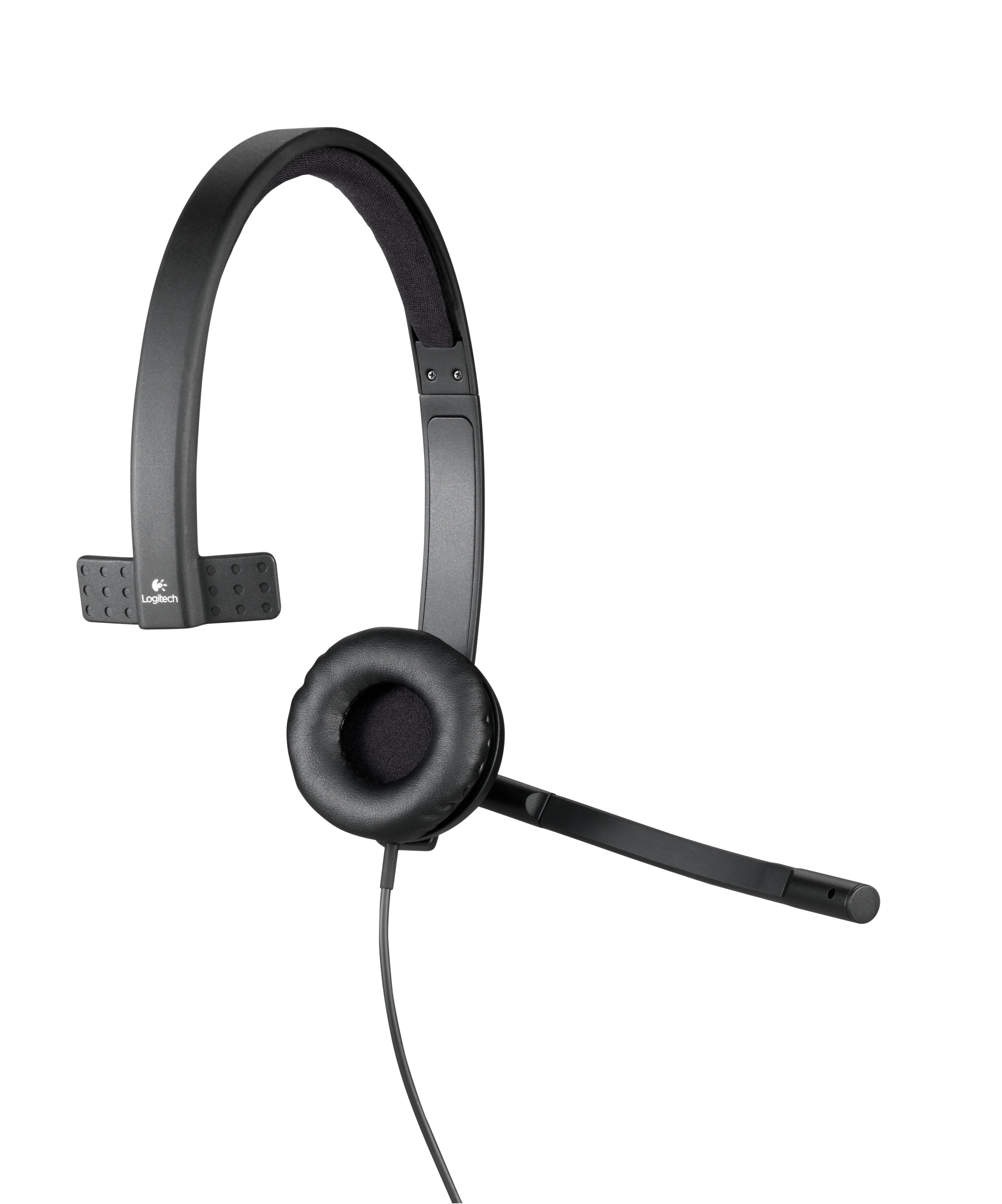 EAN 5099206053298 - Logitech 981-000571 auricular y casco Auriculares Alámbrico Diadema Oficina/Centro de llamadas USB tipo A imagen 3