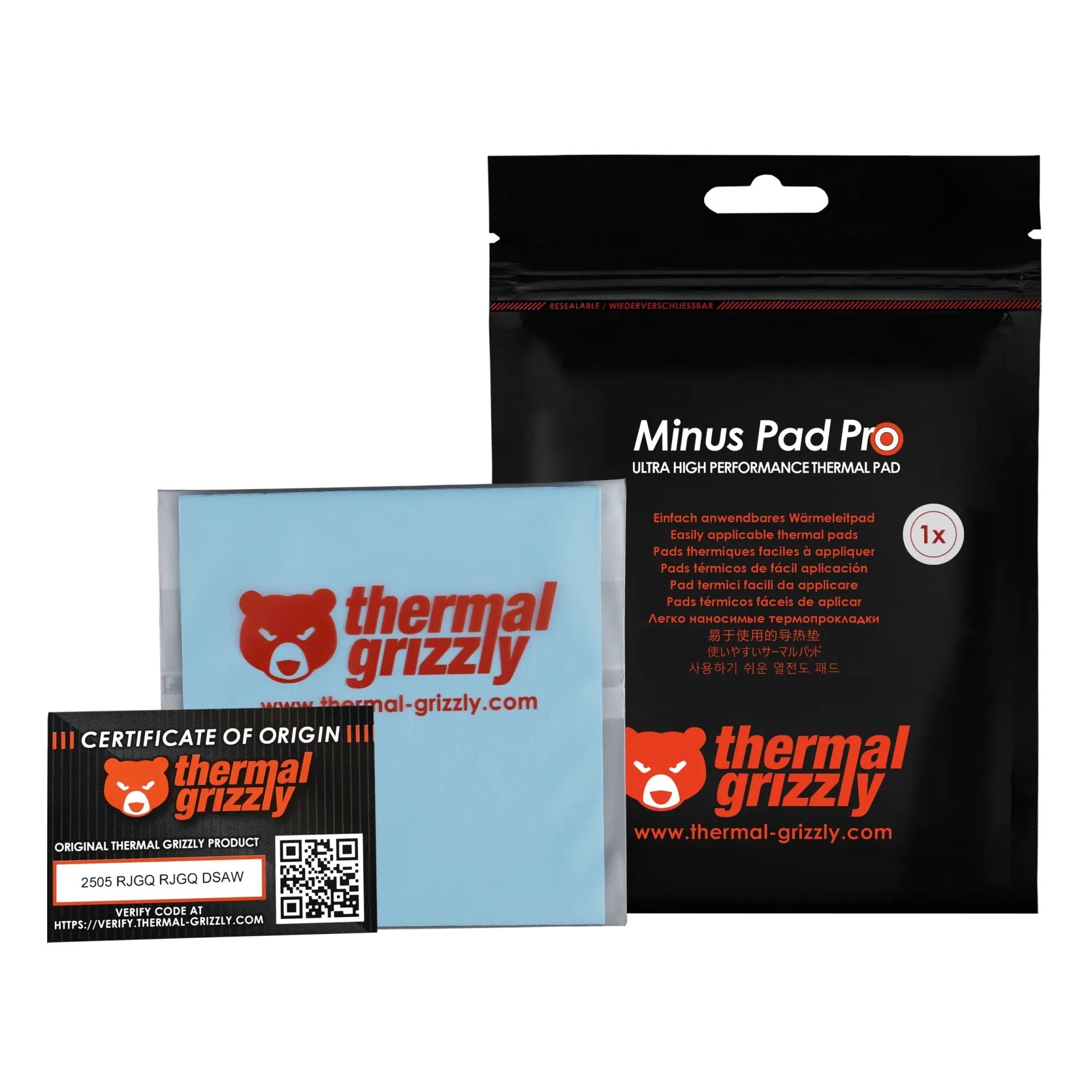 EAN 4260711991554 - Thermal Grizzly Minus Pad Pro Parche térmico imagen 6