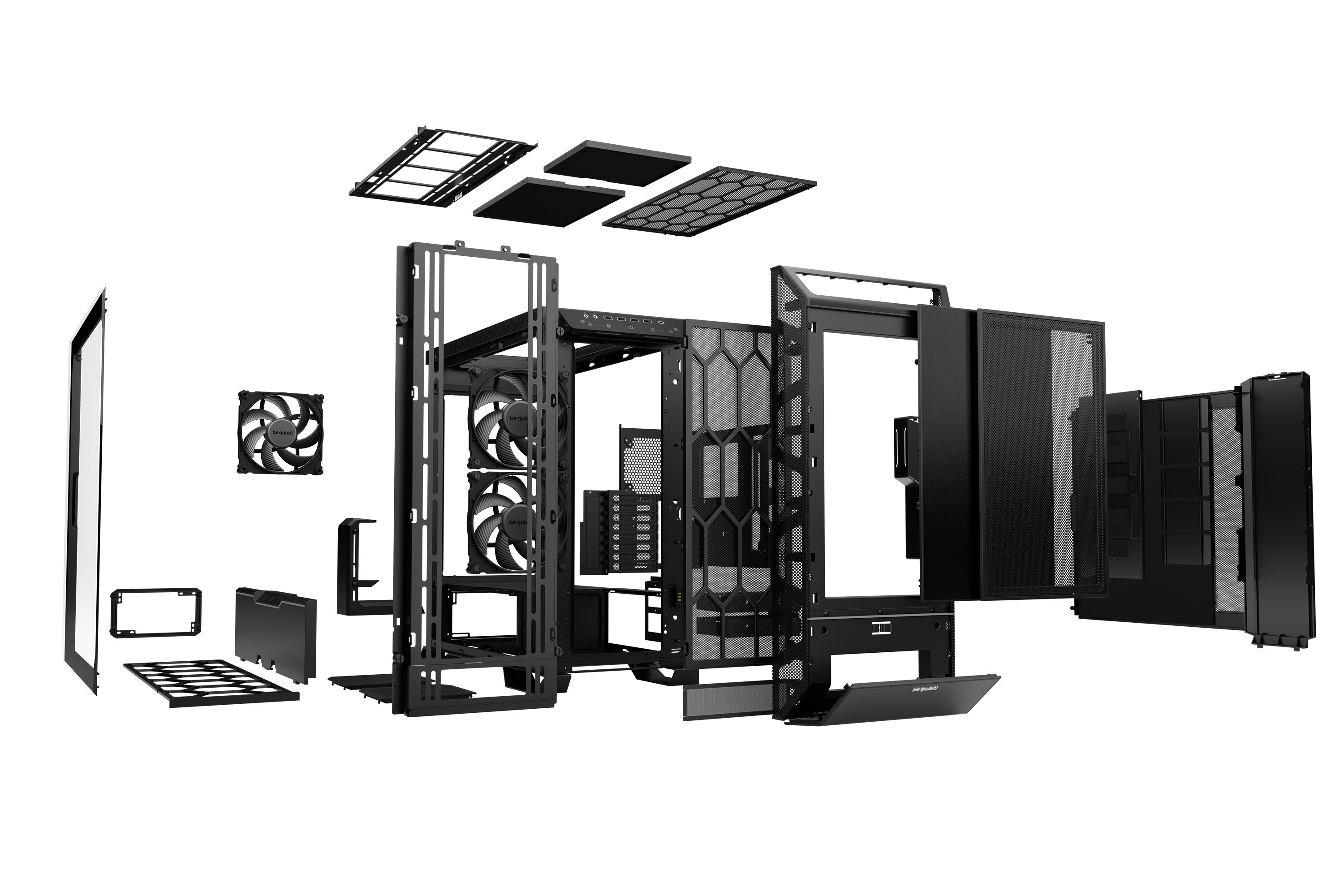 EAN 4260052190142 - be quiet! DARK BASE PRO 901 | Black Full Tower Negro imagen 5