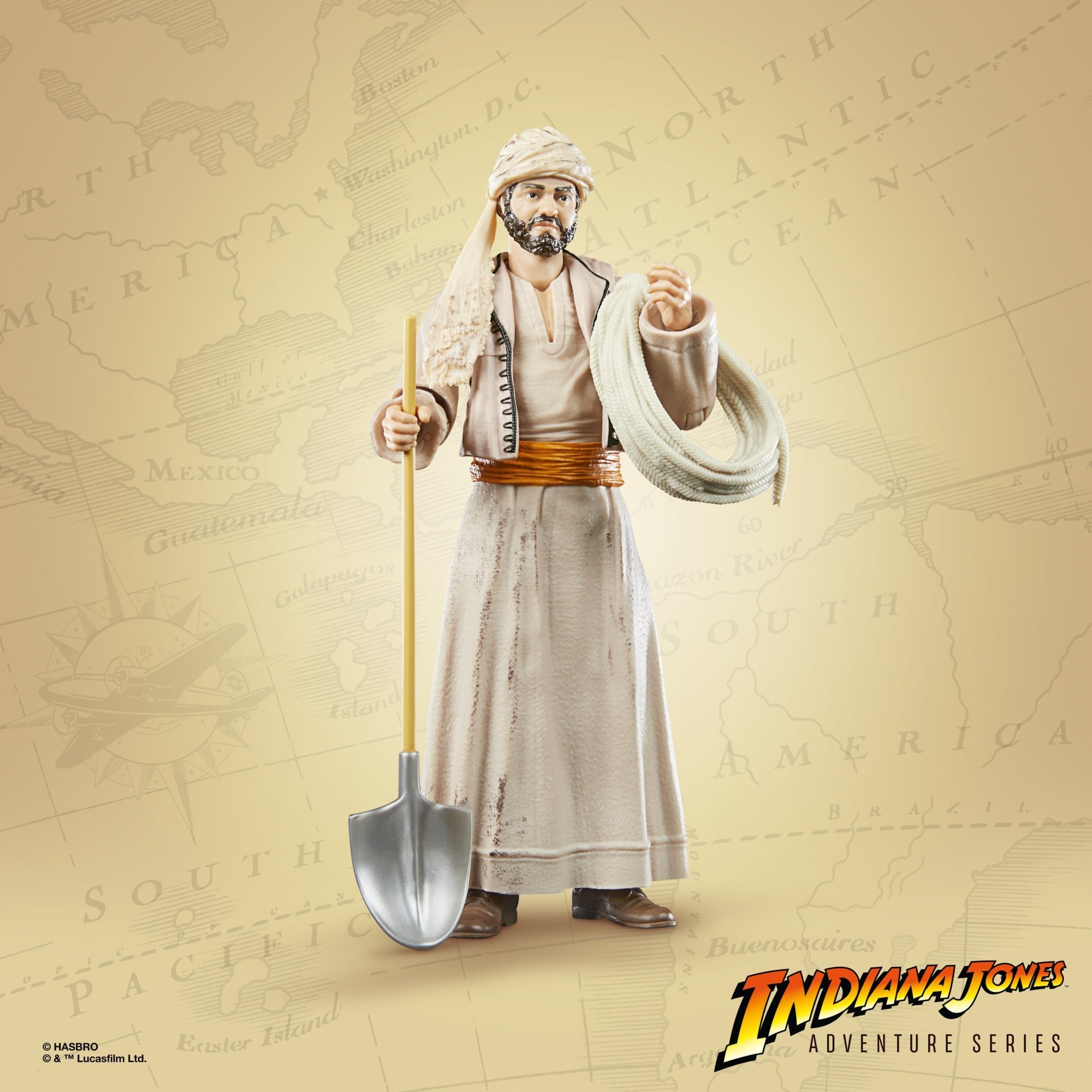 Figura Sallah En Busca Del Arca Perdida Indiana Jones 15cm
