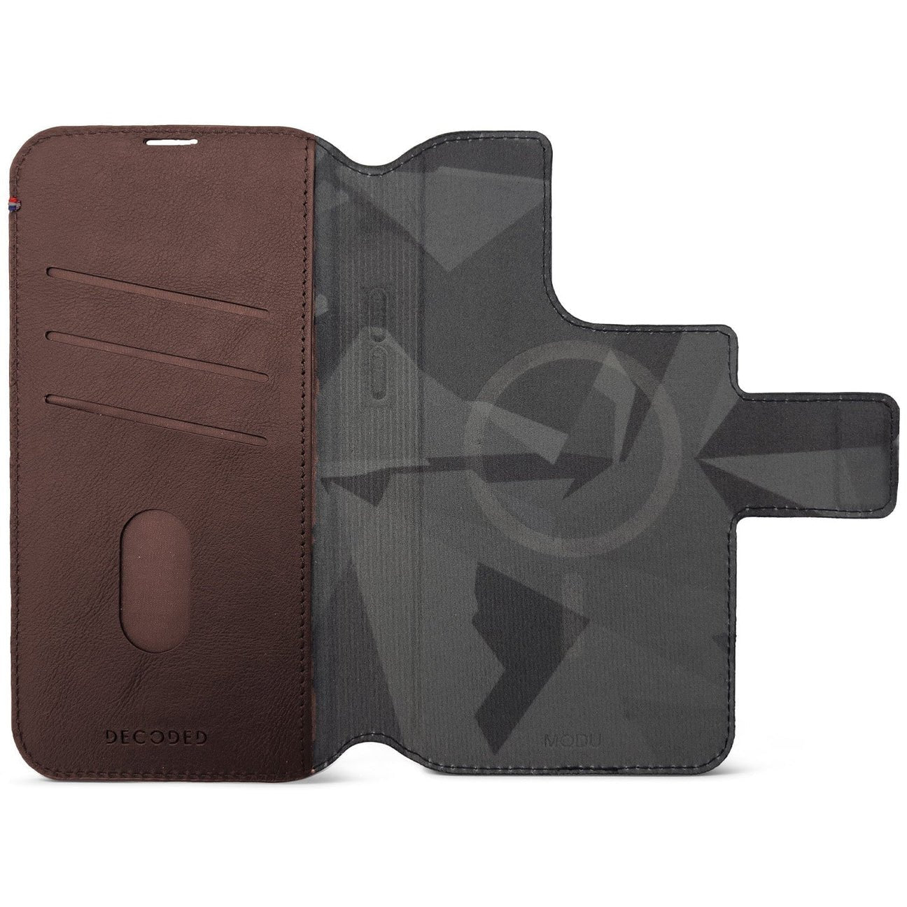 EAN 8720593006921 - Decoded Modu Wallet funda para teléfono móvil 17 cm (6.69") Funda cartera Marrón, Chocolate imagen 4
