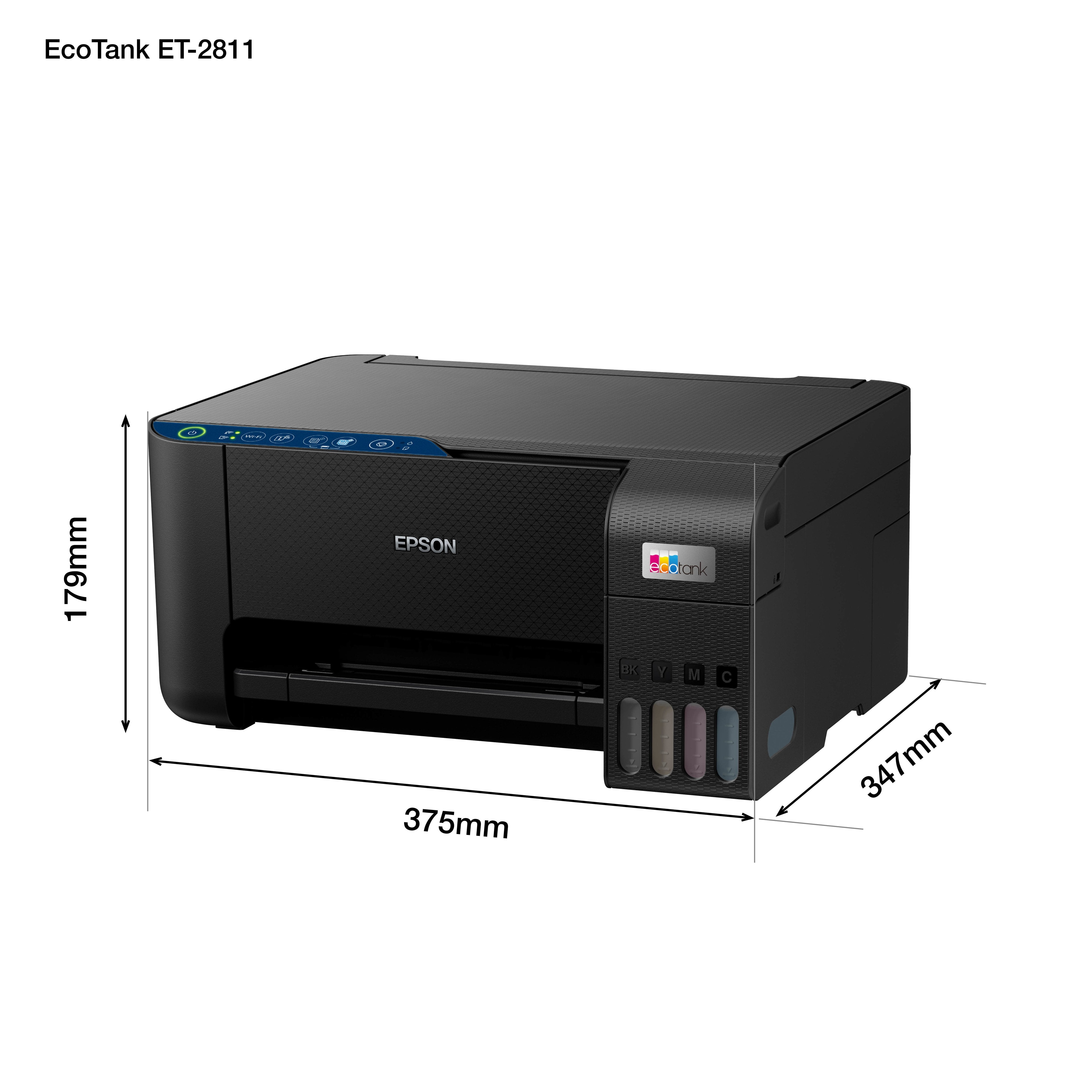 EAN 8715946684116 - Epson EcoTank ET-2811 Inyección de tinta 5760 x 1440 DPI 33 ppm Wifi imagen 9