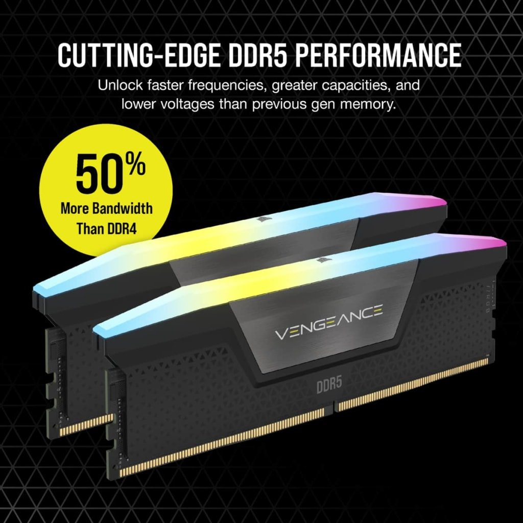 EAN 840006673811 - Corsair Vengeance RGB CMH48GX5M2B7200C36 módulo de memoria 48 GB 2 x 24 GB DDR5 288-pin DIMM imagen 7