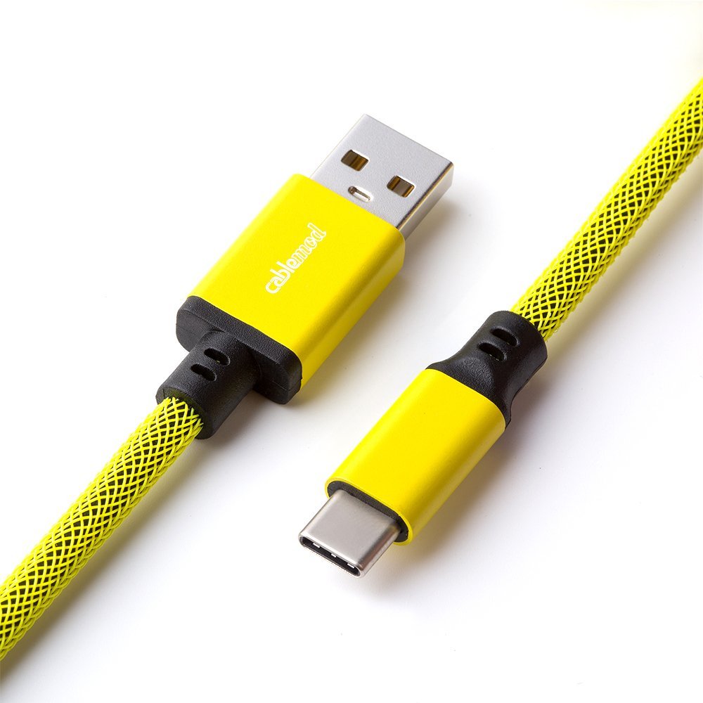 Cablemod Cm-Ckca-Cy-Ky150ky-R Cable Usb 1,5 M Usb A Usb C Amarillo