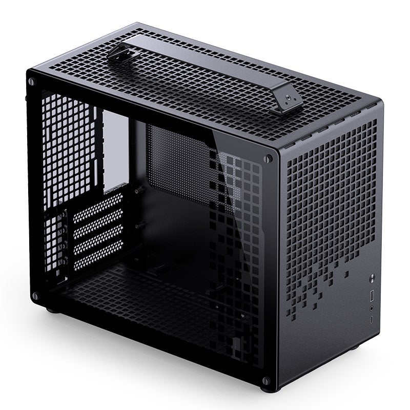 Jonsplus Z20 Micro-Atx Carcasa, Con Tragegriff - Negro
