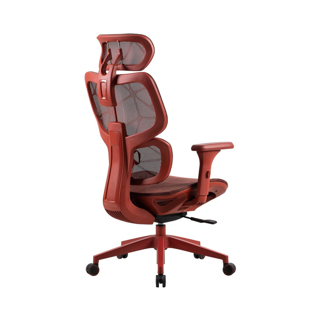 Silla De Oficina Onex Ventra Premium De Malla, Roja