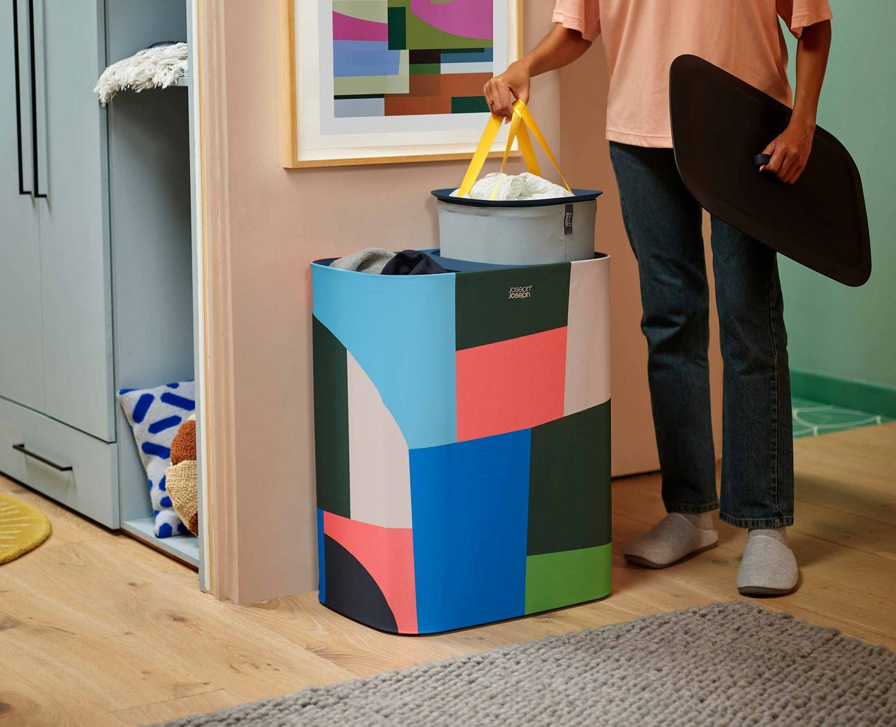 Joseph Joseph Tota 90l Laundry Basket Dc