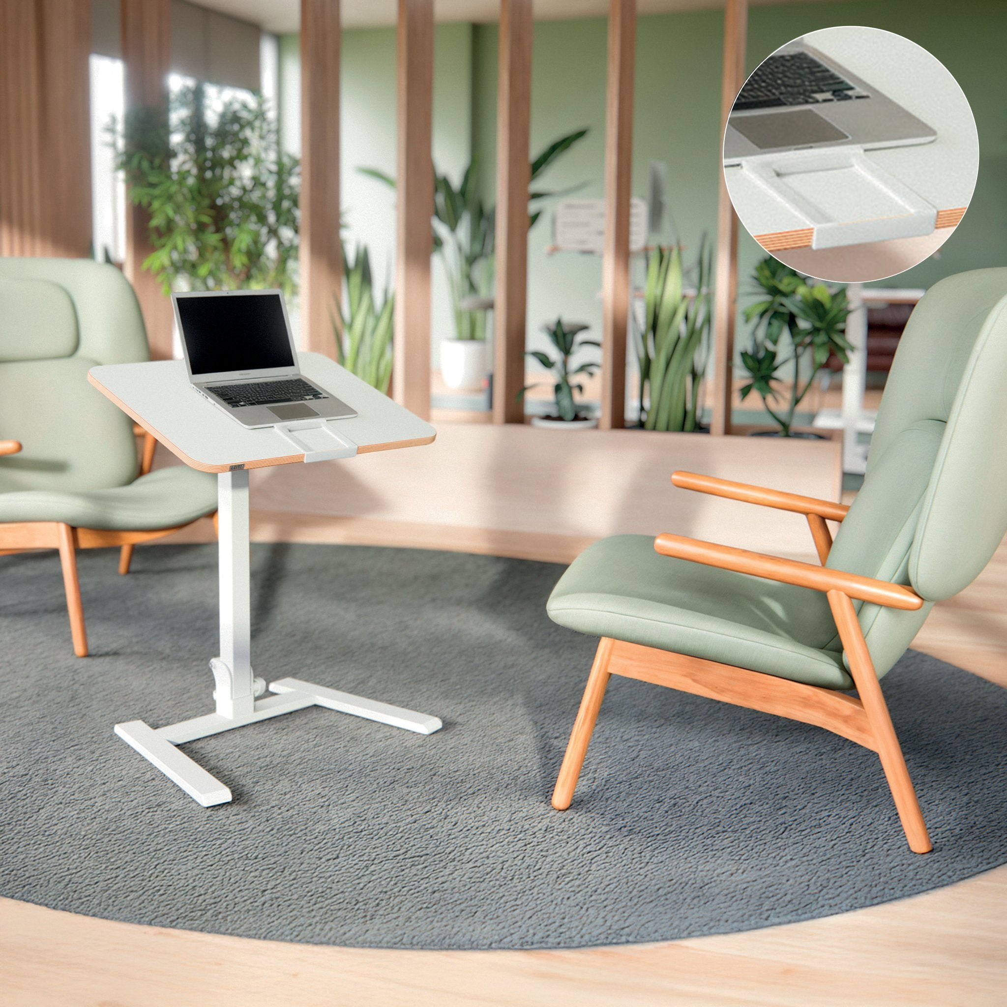 EAN 4002432143054 - Leitz 65880001 escritorio de pie Blanco imagen 7