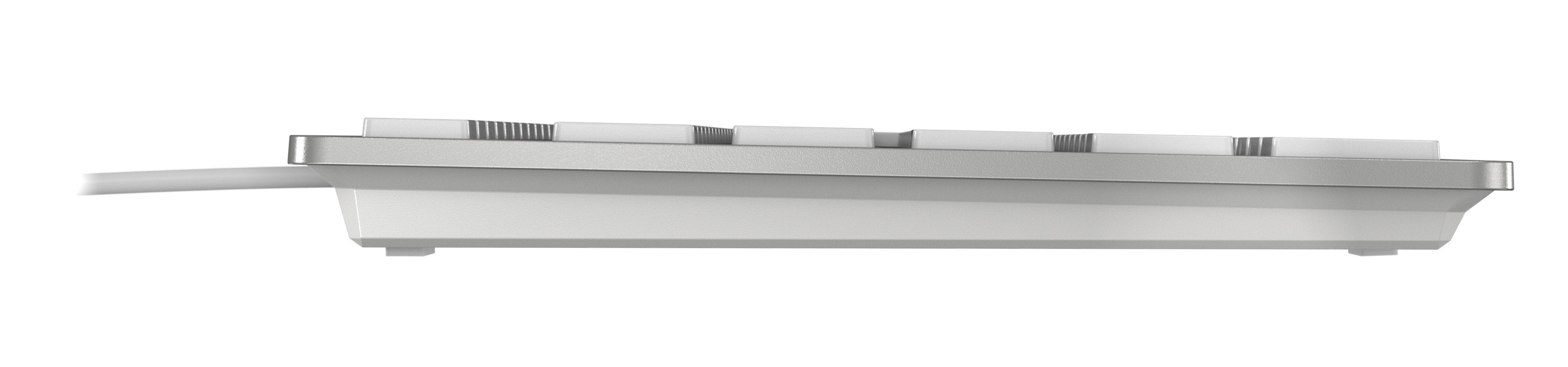 Cherry Kc 6000 Slim For Mac Teclado Usb Reino Unido Interruptor: Cherry Sx Plata