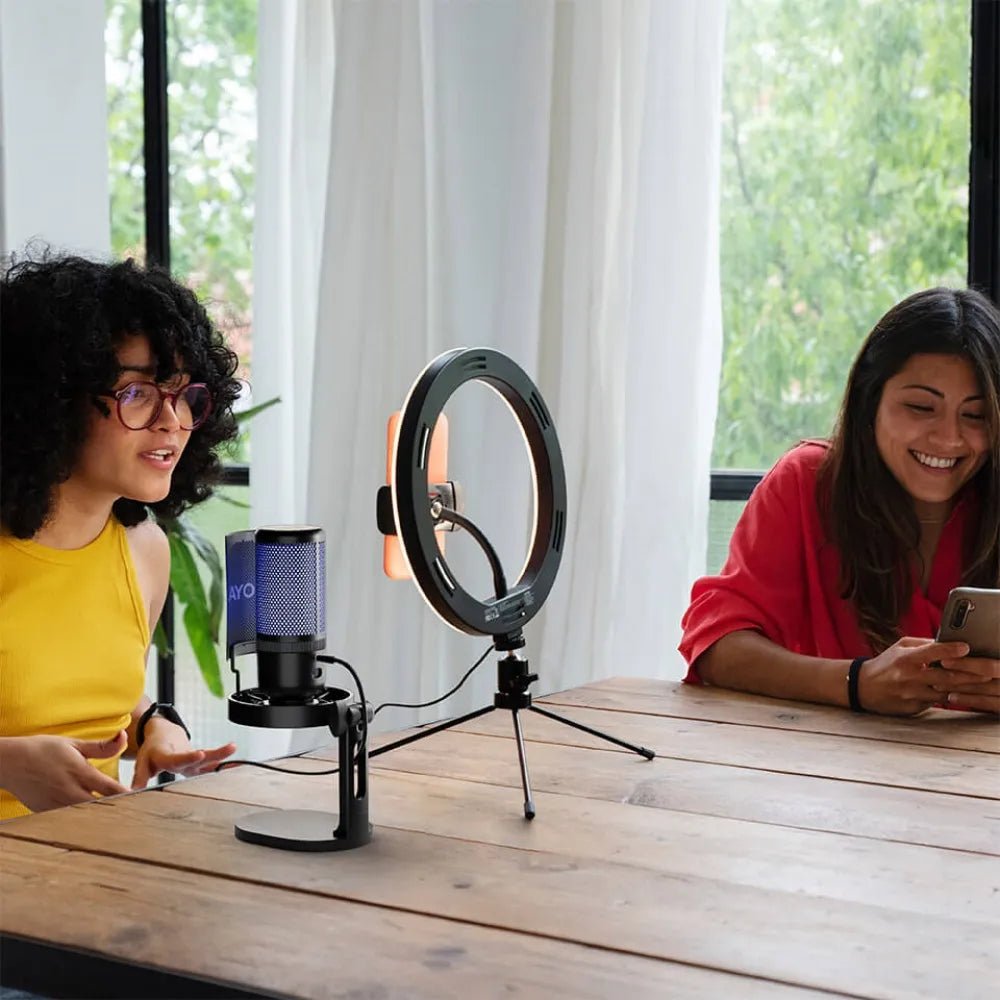 Boya Microphone Wired K3 Standing, Omnidirectional, Noise Cancellation, Real-Time Monitoring (Type-A/ Type-C To Type-C) Black Eu