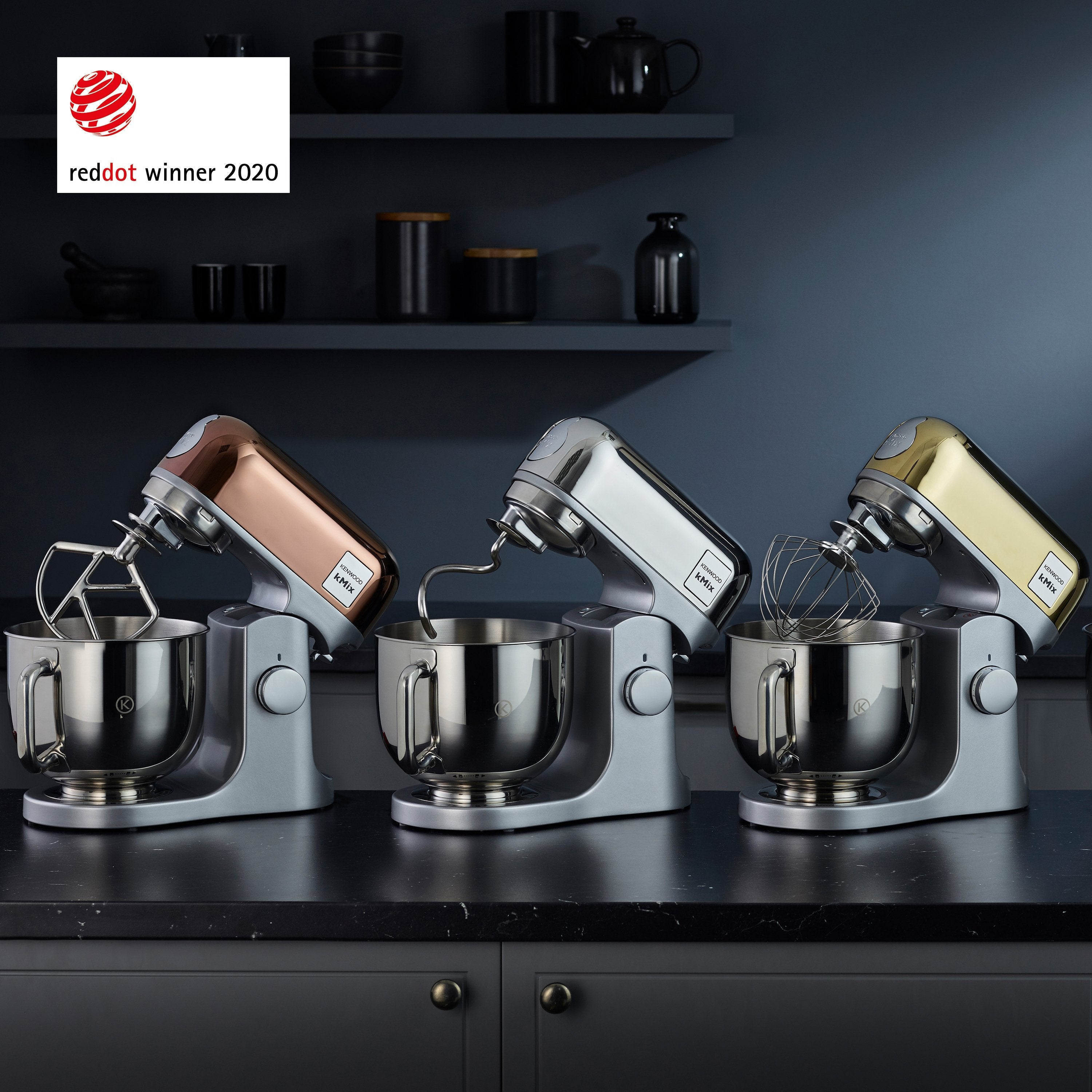 Kenwood Kmx760bc, Robot De Cocina Plateado/Negro