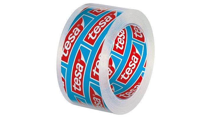 Tesa Crystal-Clear, 1 Rollo, 19 Mm, Cinta Adhesiva Transparente, 10 Metros