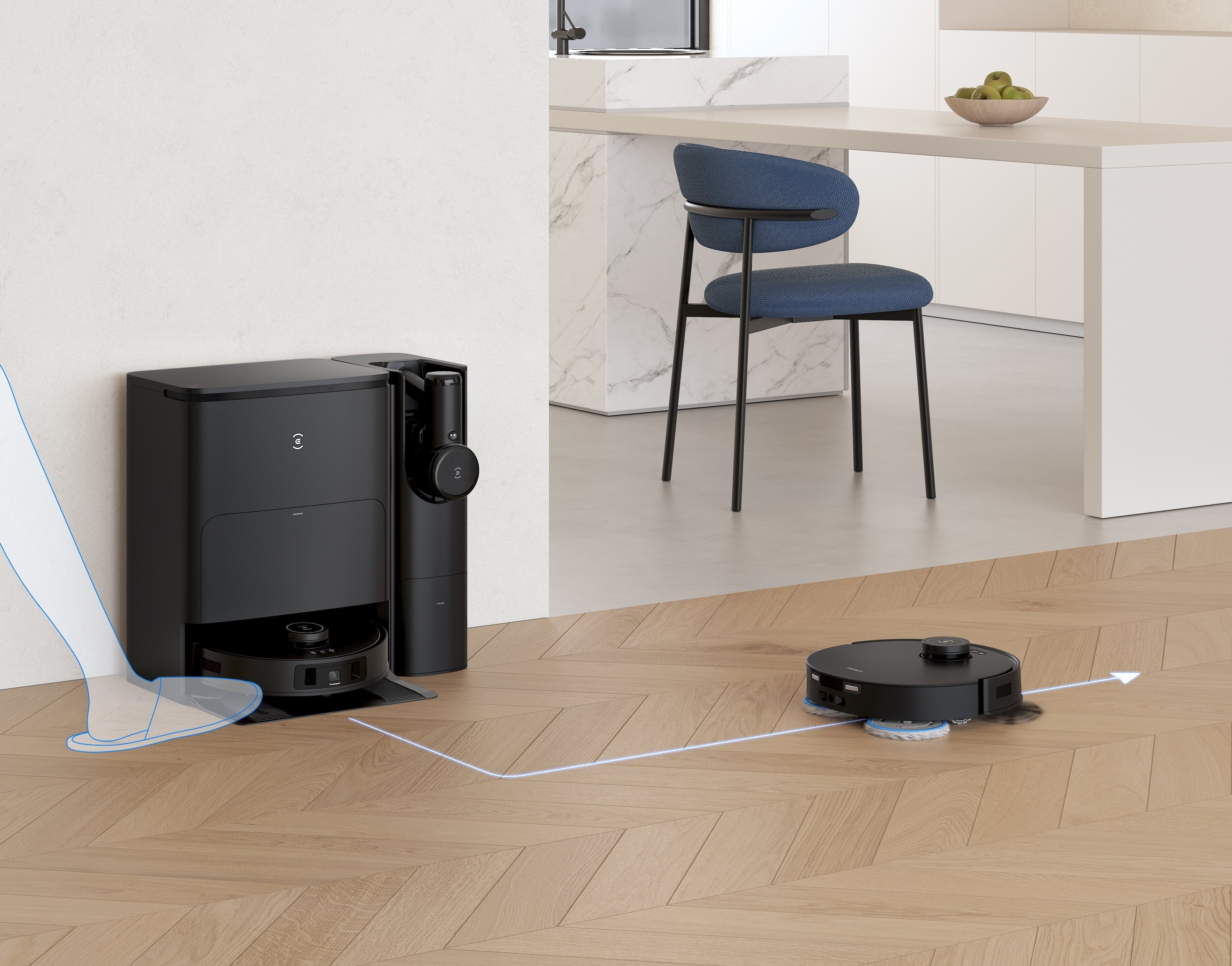 EAN 6970135033324 - Ecovacs Deebot T30S Combo Complete 0,275 L Sin bolsa Negro imagen 9